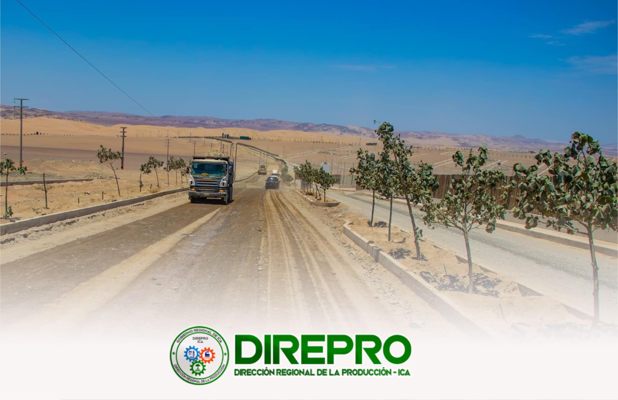 Las labores de construcción del segundo tramo de la carretera en este sector