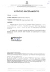Vista preliminar de documento Aviso de Sinceramiento - 27/10/2021