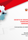 Vista preliminar de documento DECRETO DE URGENCIA 013_2020 - PRODUCE