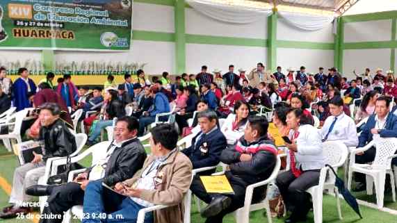 Huarmaca congrega a más de 200 estudiantes y docentes en el XIV Congreso Regional de Educación Ambiental