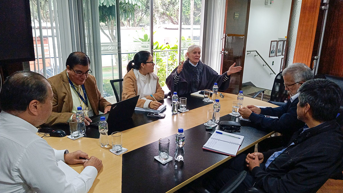 CENEPRED SE REUNIÓ CON LAS ENTIDADES QUE FORMAN PARTE DEL PROYECTO “AGUAS EN EMERGENCIA”