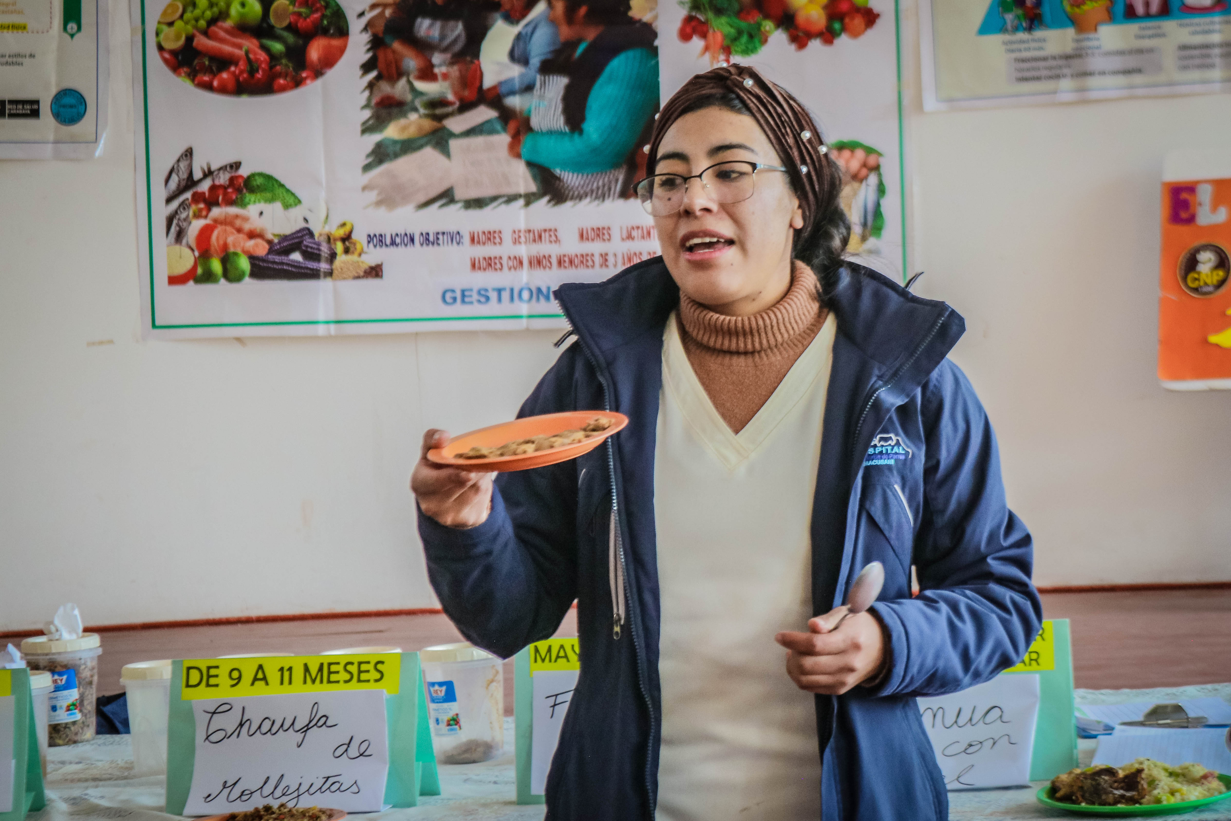 Municipalidad de Carabaya continúa con el taller de alimentación saludable dirigido a madres macusaneñas