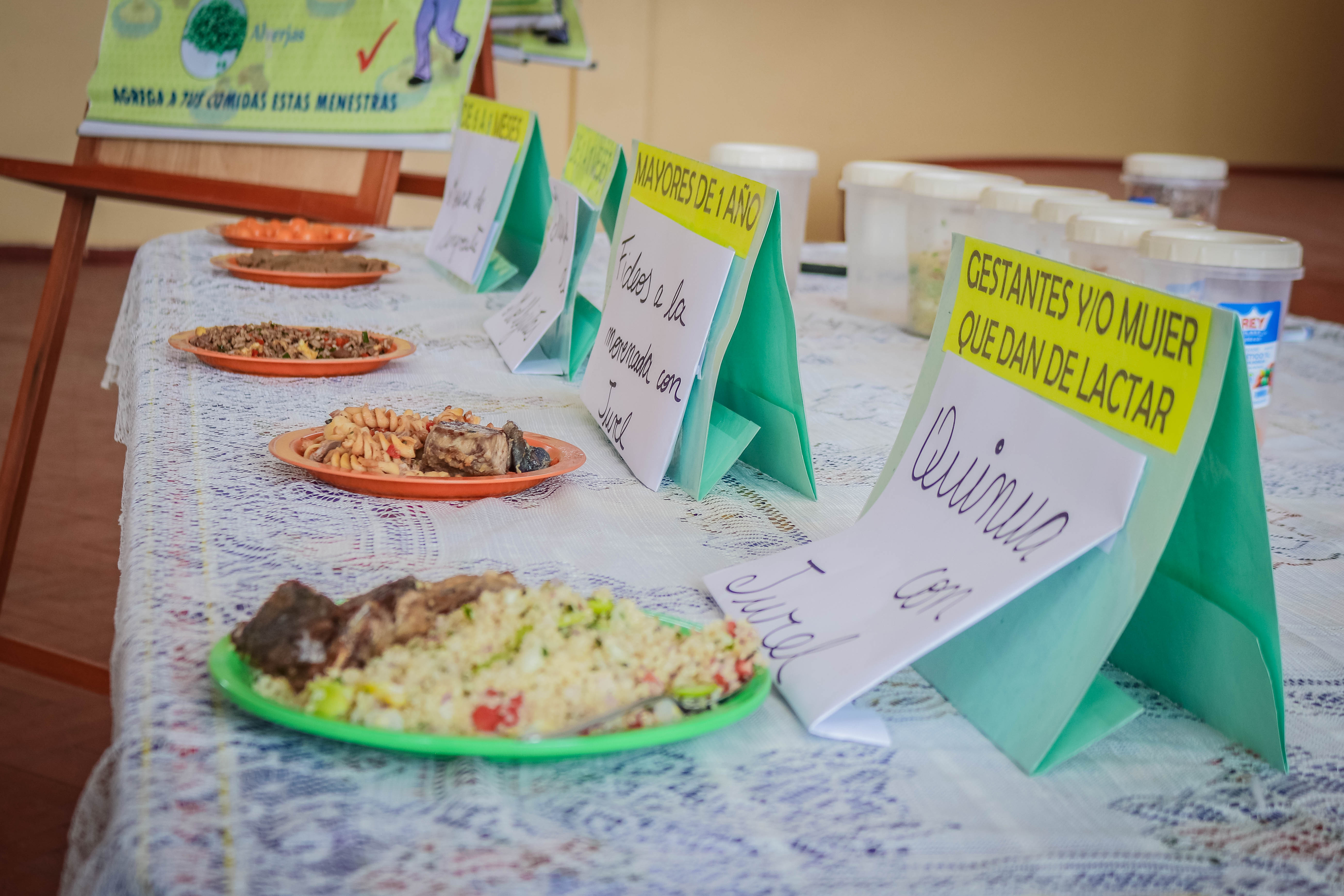 Municipalidad de Carabaya continúa con el taller de alimentación saludable dirigido a madres macusaneñas