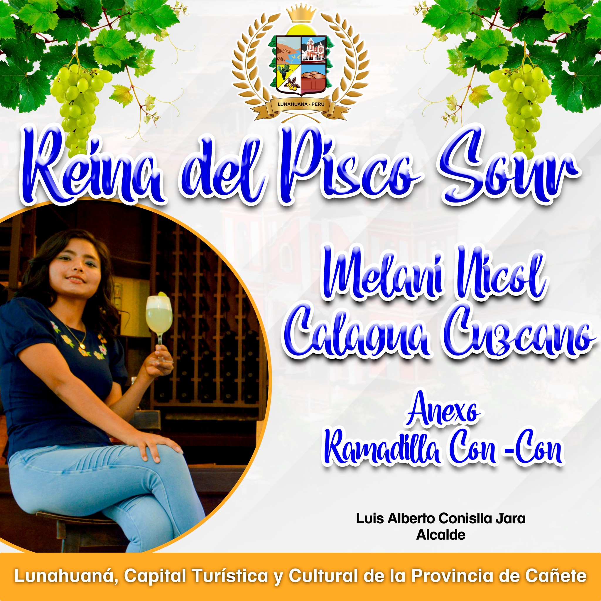 🟠Reina del Pisco Sour 2023 - Lunahuaná🟠