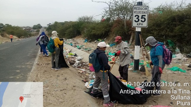Recogen Más De 30 Toneladas De Residuos En La Carretera Al Alto Chira