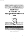 Vista preliminar de documento Monitoreo III Trimestre - POI 2018