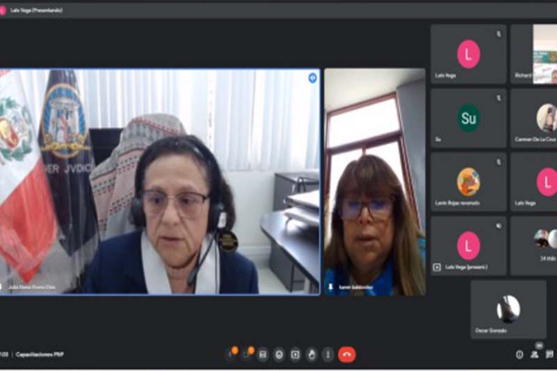 Corte del Callao capacitó a efectivos PNP sobre marco normativo de la Ley de prevención de violencia contra la mujer