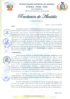 Vista preliminar de documento RESOLUCION ALCALDIA N°86-2023-MDL