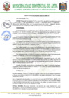 Vista preliminar de documento Resolución de Alcaldía N°0226-2015-MPA