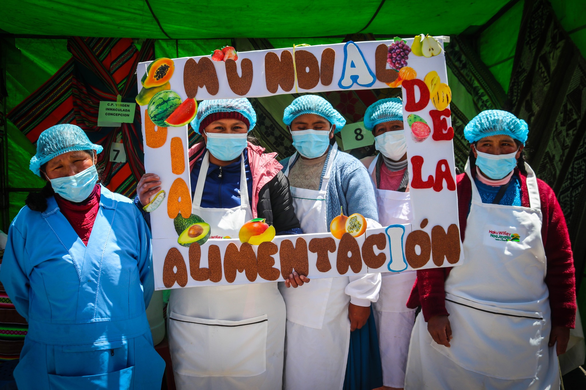 Con éxito se desarrolló la ceremonia por el día mundial de la alimentación