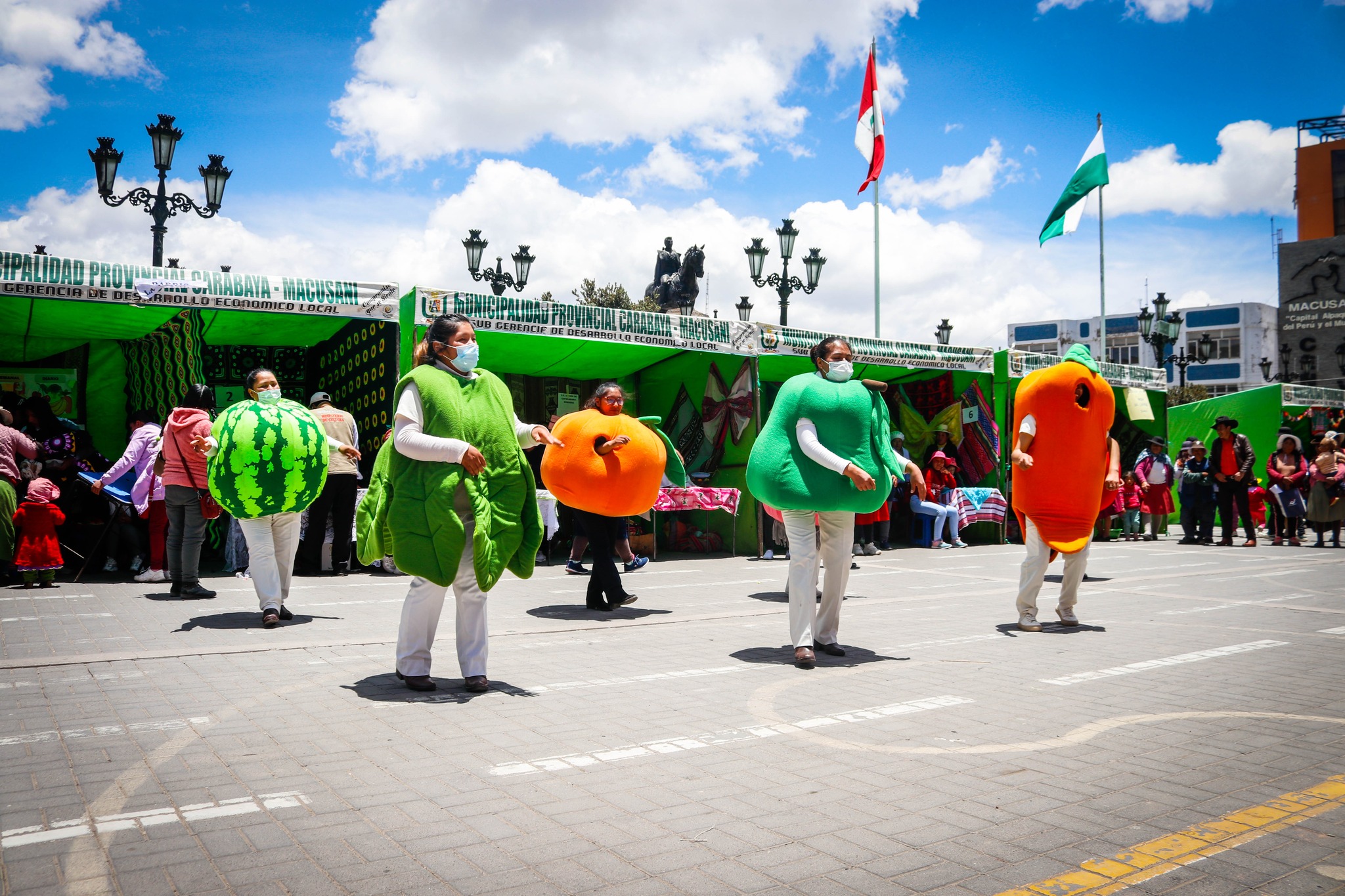 Con éxito se desarrolló la ceremonia por el día mundial de la alimentación