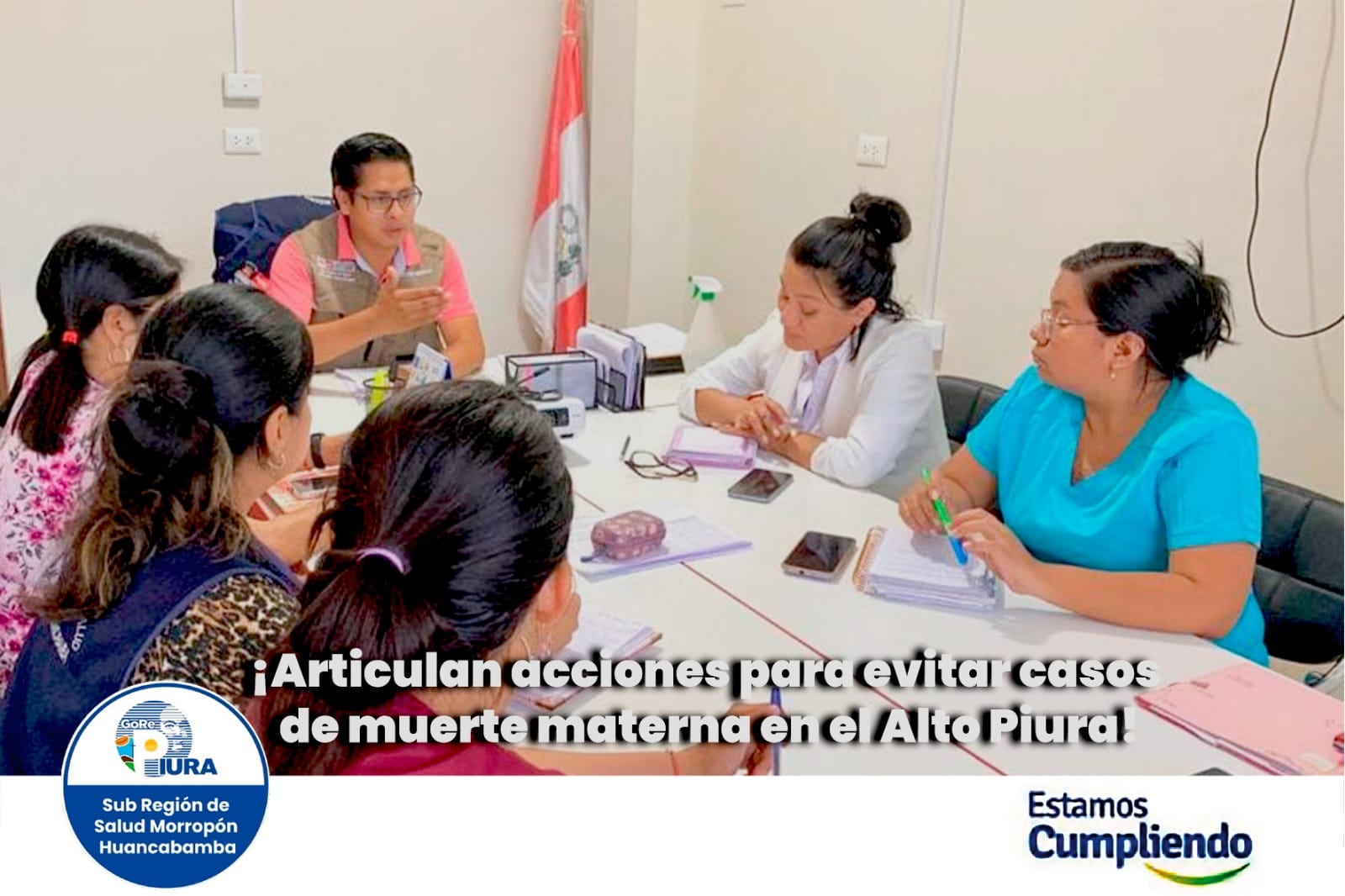 Articulan acciones para evitar casos de muerte materna en el Alto Piura