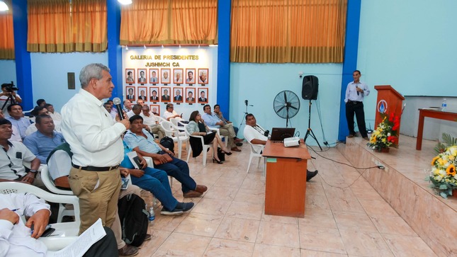 Alcalde Participa De Charla Técnica Para Ver Soluciones Ante La Colmatación De Reservorio De Poechos