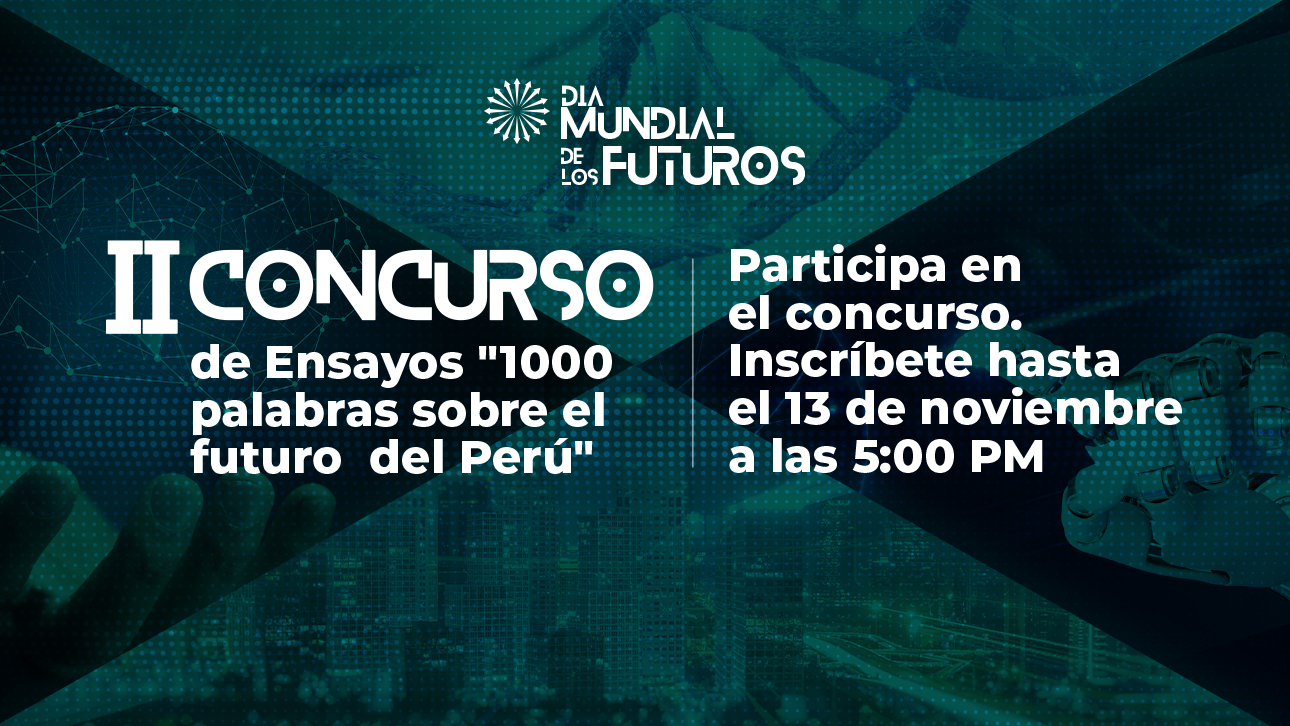 ¿Cómo será el Perú en el 2050?: Concytec impulsa concurso de ensayos para que adolescentes y jóvenes plasmen su visión del país