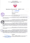 Vista preliminar de documento RD Nº000275 