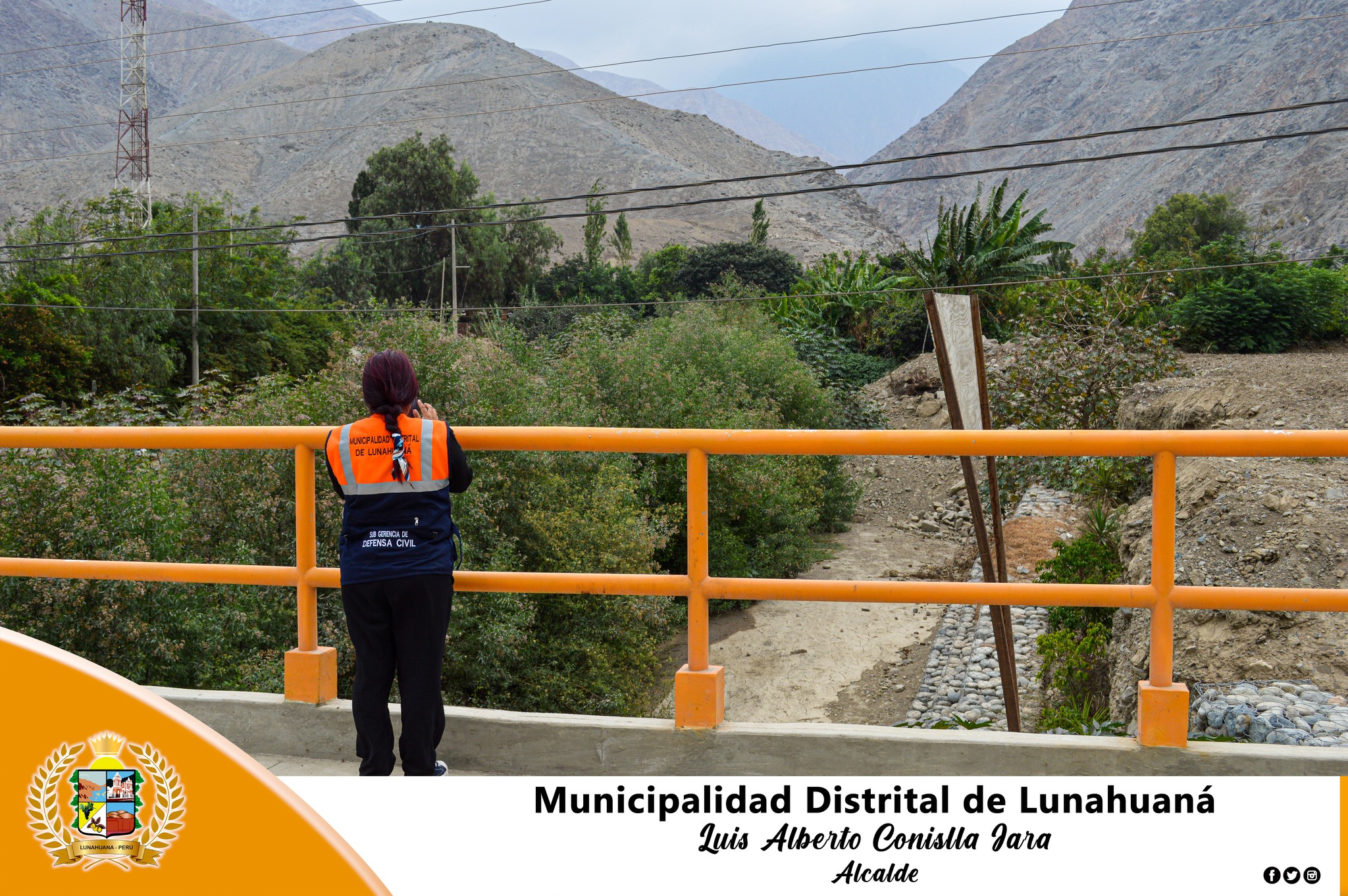 🟠Unidad de Gestión de Riesgo de Desastres viene realizando las verificaciones de las Quebradas de Huayco para la Limpieza y Mantenimiento🟠