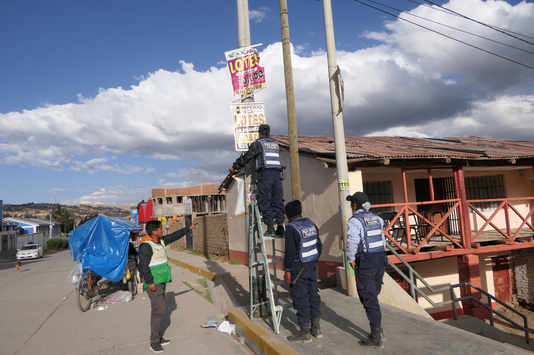 OJO:  TODA PUBLICIDAD INFORMAL SE PROCEDERA A RETIRAR DE TODO DEL RADIO URBANO DEL DISTRITO DE PAUCARÁ 