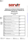 Vista preliminar de documento Manual del Sistema de Producción de Microformas Digitales del Tribunal del Servicio Civil