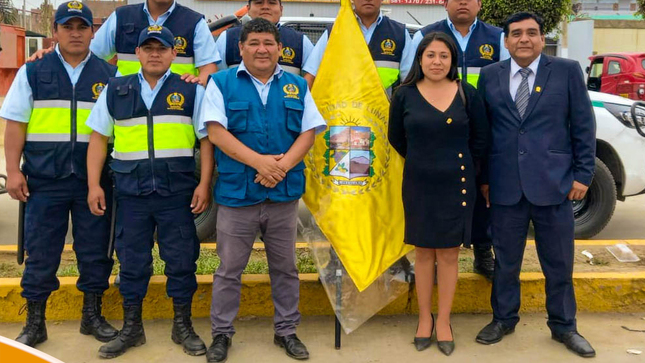 #467AniversariodeCañete | Escolta del Cuerpo de Serenazgo Lunahuaná presente en los 467° Aniversario de la Villa de Sta. María de Cañete