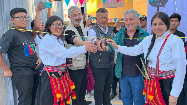 Arequipa: Ministerio de Cultura inaugura Casa Cultural impulsada por el Plan RescatARTE para revalorar las costumbres ancestrales