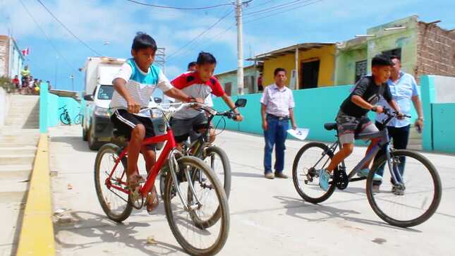 La Municipalidad Distrital de Vichayal realiza bicicleteada en el marco del 103 aniversario