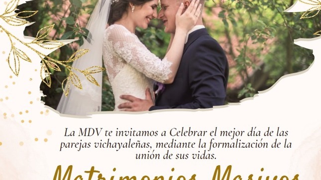 Municipalidad Distrital de Vichayal  👰Matrimonios Masivos🥂
