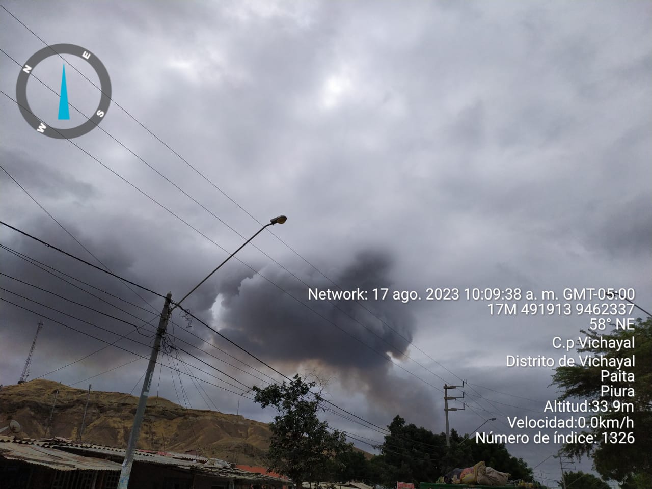 Identificando responsables de nube negra de humo producto de quema de caña de azúcar