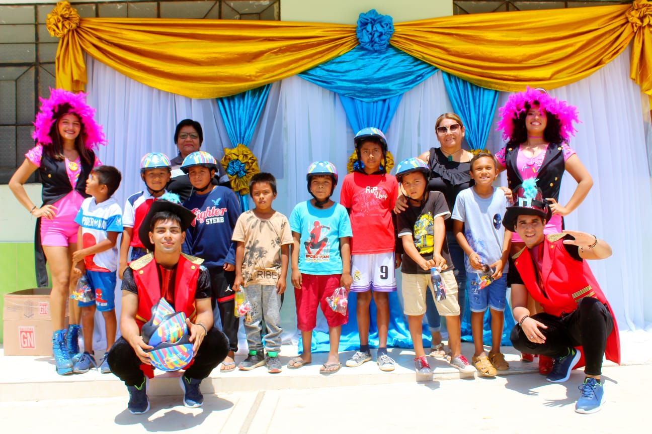 comité de Damas realizó Fiesta Infantil en el marco del 103° Aniversario del Distrito de Vichayal
