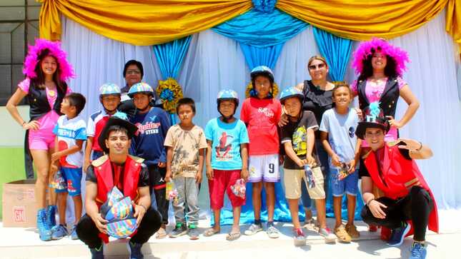 comité de Damas realizó Fiesta Infantil en el marco del 103° Aniversario del Distrito de Vichayal