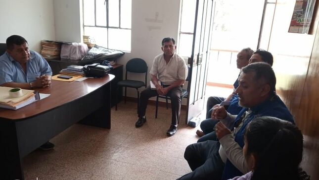 Reunión de trabajo con funcionarios de la Autoridad Nacional del Agua (ANA) 