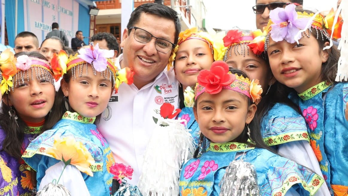 Multitudinaria actividad y de salud en Cajamarca