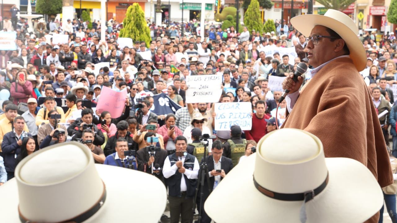 Multitudinaria actividad y de salud en Cajamarca