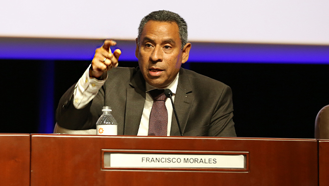 Presidente del TC Francisco Morales expuso en Seminario Internacional de Derecho Procesal en la Universidad de Lima