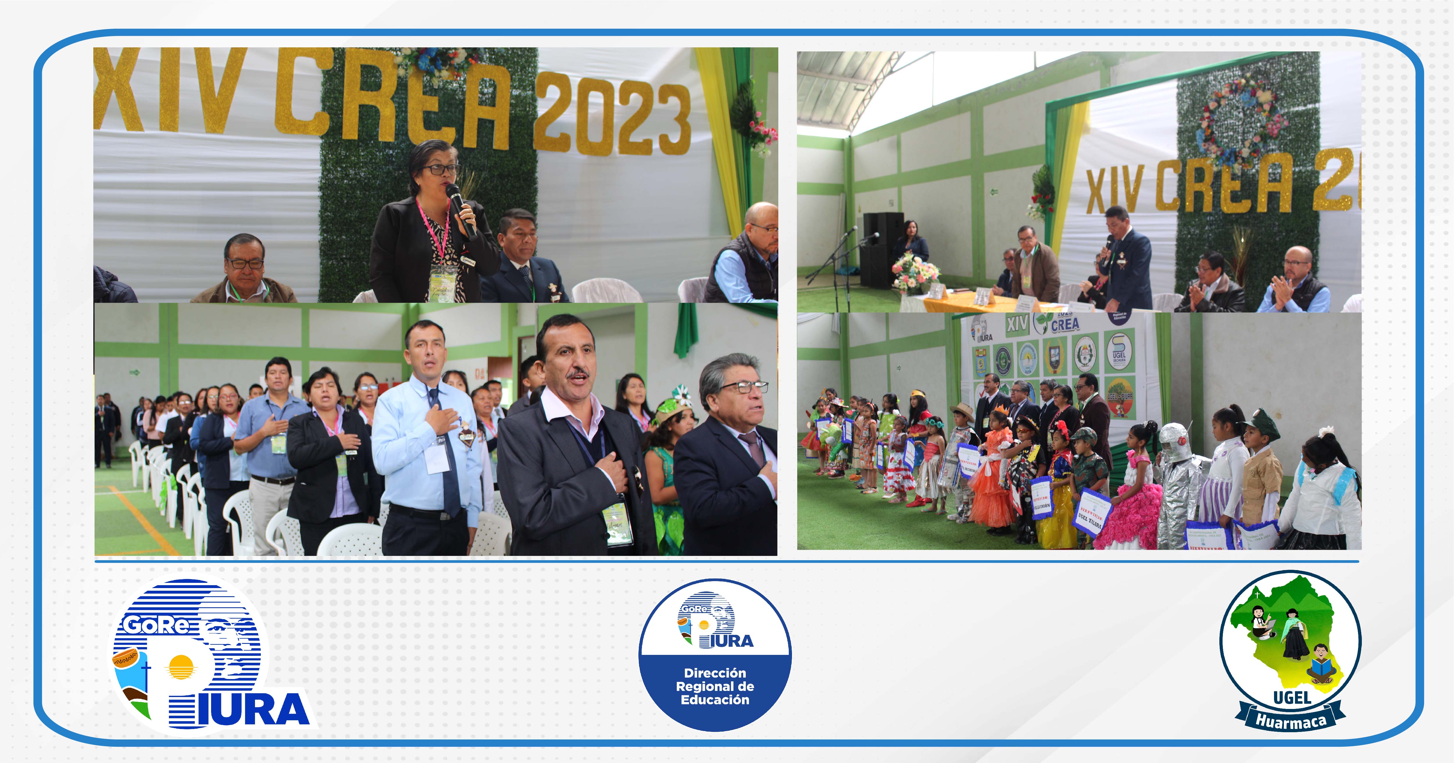 Tal y como se había anunciado, la ciudad de Huarmaca fue sede de la realización del XIV Congreso Regional de Educación Ambiental, actividad a la que asistió - en representación del director de la DRE Piura - la directora de Educación Básica, Dra. Amalia Castillo, el gerente de Recursos Naturales del GORE Piura, Econ. Juan José Aguilar. Asimismo contó con la presencia del alcalde de Huarmaca, Lic. Vicente Tiquillahuanca Chuquipoma; además de directores de las UGEL de la región Piura.
En la ceremonia de apertura, el Dr. Edi Mío Suyón, director de la UGEL Huarmaca expresó las palabras de bienvenida a cada uno de los presentes, agradeciendo a cada uno de ellos por haber viajado desde lejos para participar en esta importante actividad.
De igual forma, las II.EE. representantes de cada UGEL expusieron cada uno de sus proyectos ambientales.
Además, se contó con la participación de las II.EE. Bilingüe de la UGEL Huarmaca, las cuales mostraron parte de sus costumbres a través de bailes y cantos en quechua.
A esta importante actividad asistieron delegaciones de las UGEL: Ayabaca, Chulucanas, Huancabamba, Huarmaca, La Unión, Morropón, Paita, Piura, Sechura, Talara y Tambogrande.