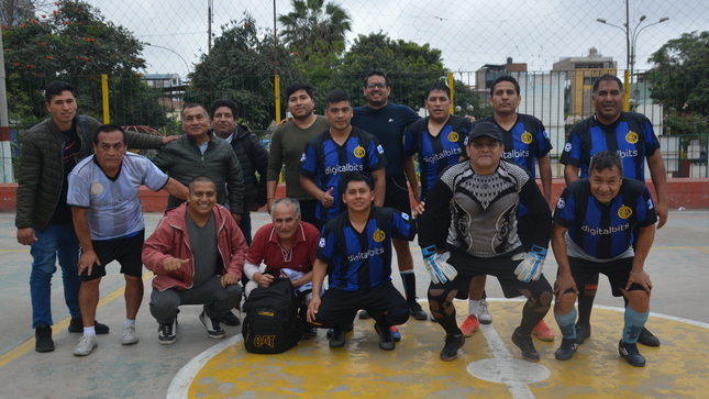 Unidad de mantenimiento ganó campeonato de fulbito: 37°. aniversario HMA