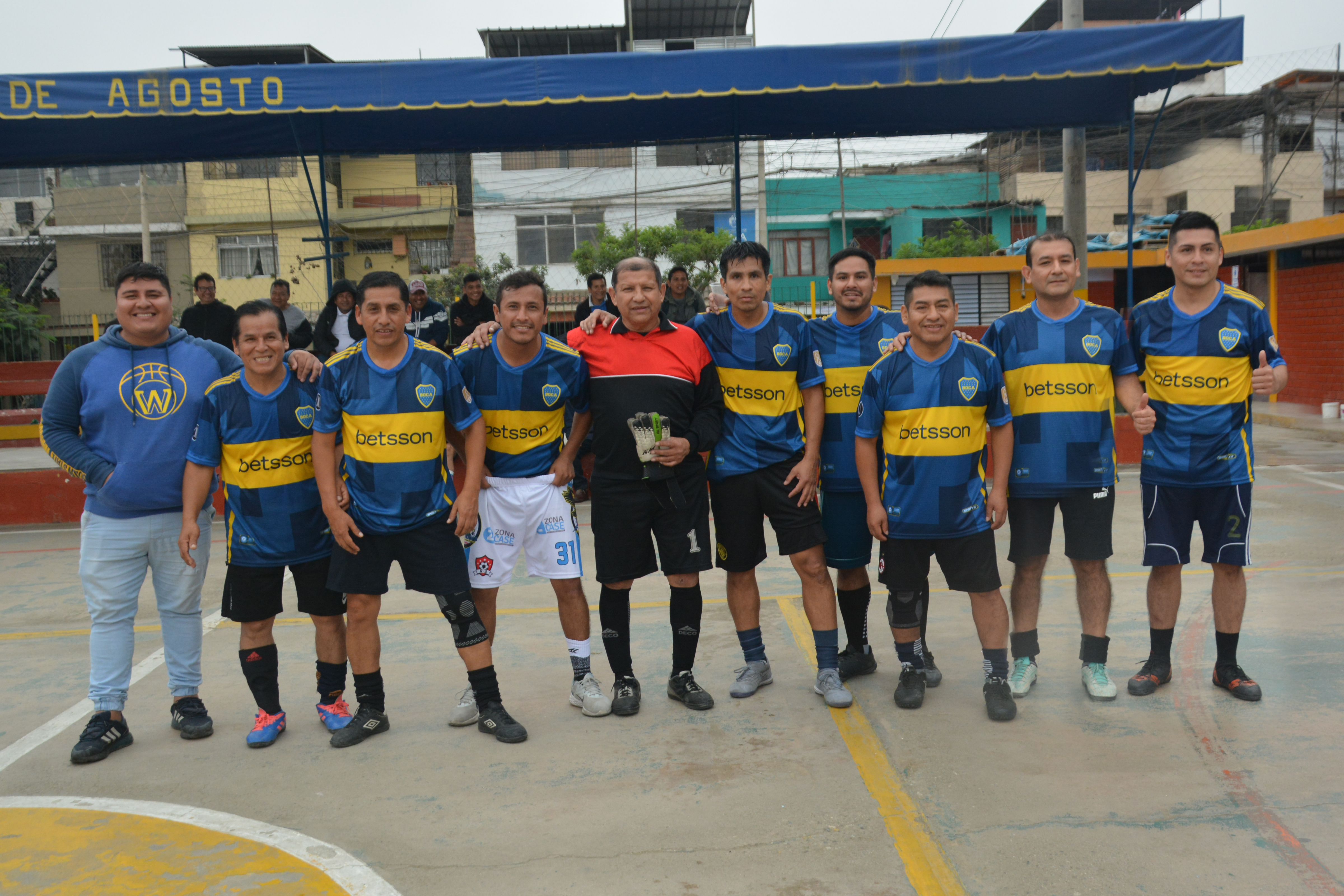 Unidad de mantenimiento ganó campeonato de fulbito: 37°. aniversario HMA