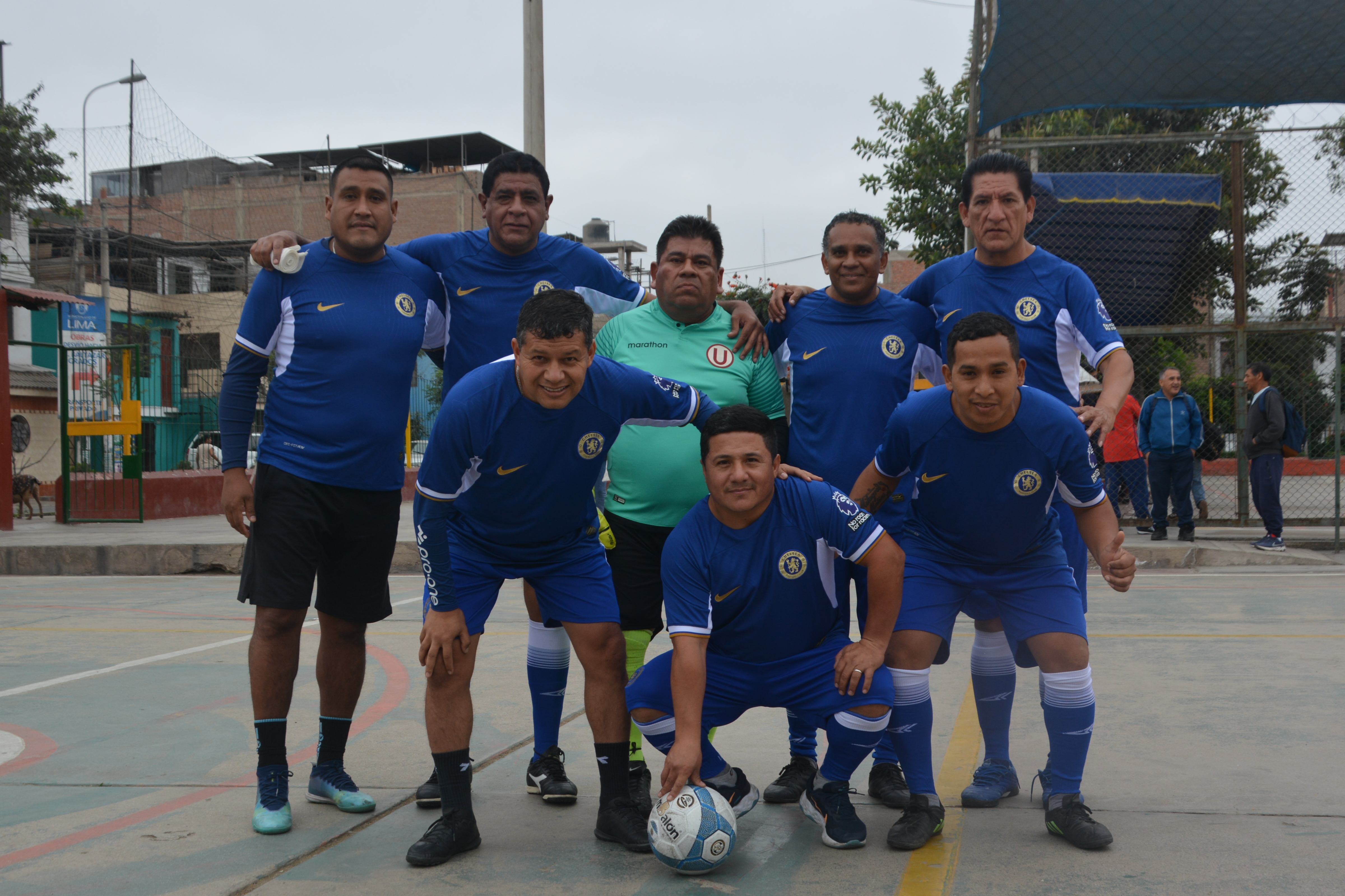 Unidad de mantenimiento ganó campeonato de fulbito: 37°. aniversario HMA