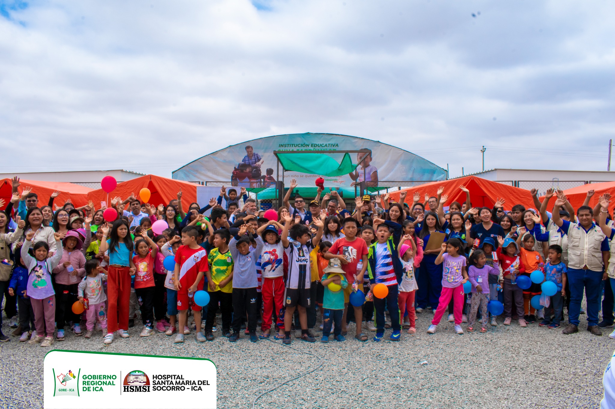 Estuvimos presentes en la gran Campaña Médica Gratuita organizada por el Gobierno Regional de Ica.