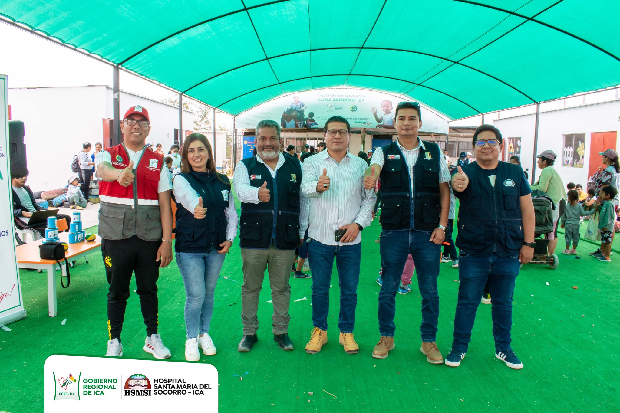 Estuvimos presentes en la gran Campaña Médica Gratuita organizada por el Gobierno Regional de Ica.