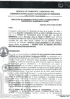 Vista preliminar de documento RESOLUCIÓN DE SUB GERENCIA DE REGULACIÓN DE AUTORIZACIONES DE TRANSPORTE N° 105-2023-SRAT-GTSV-MPC