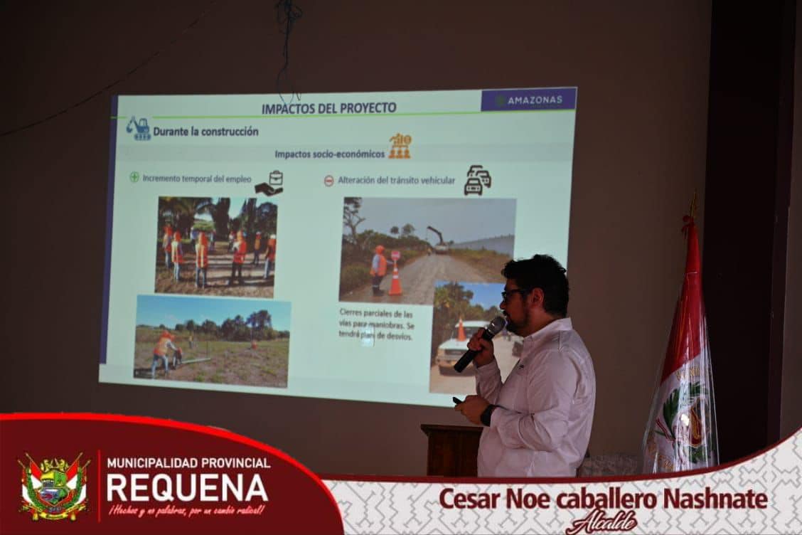 Fotografía sobre la charla informativa sobre el proyecto de la central solar Requena