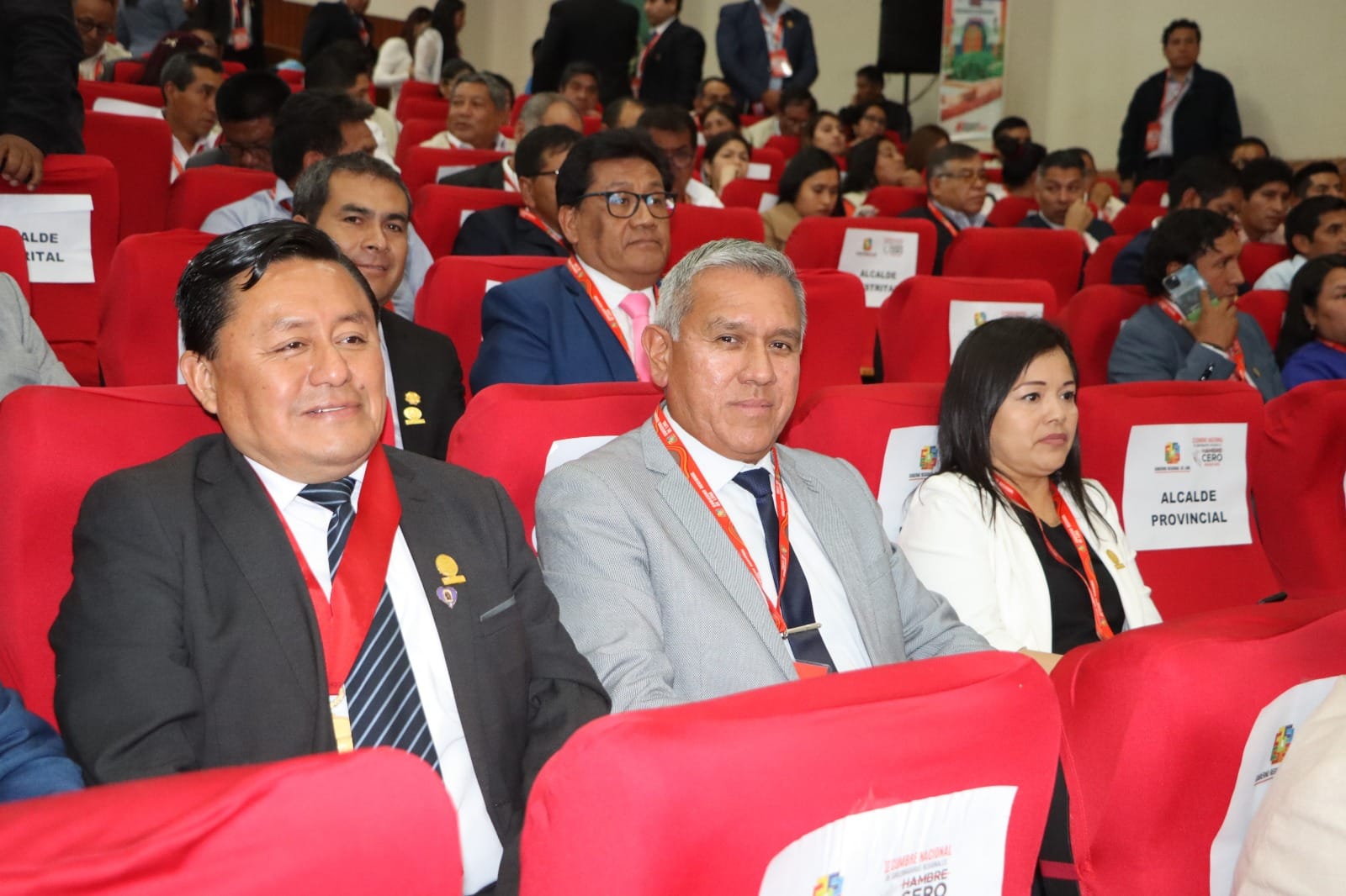 Alcalde Fernando Cárdenas participó en II Cumbre Nacional de Gobernadores Regionales “Hambre Cero”