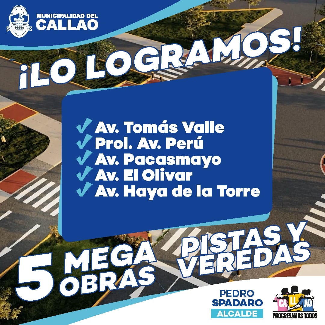 pistas y veredas callao