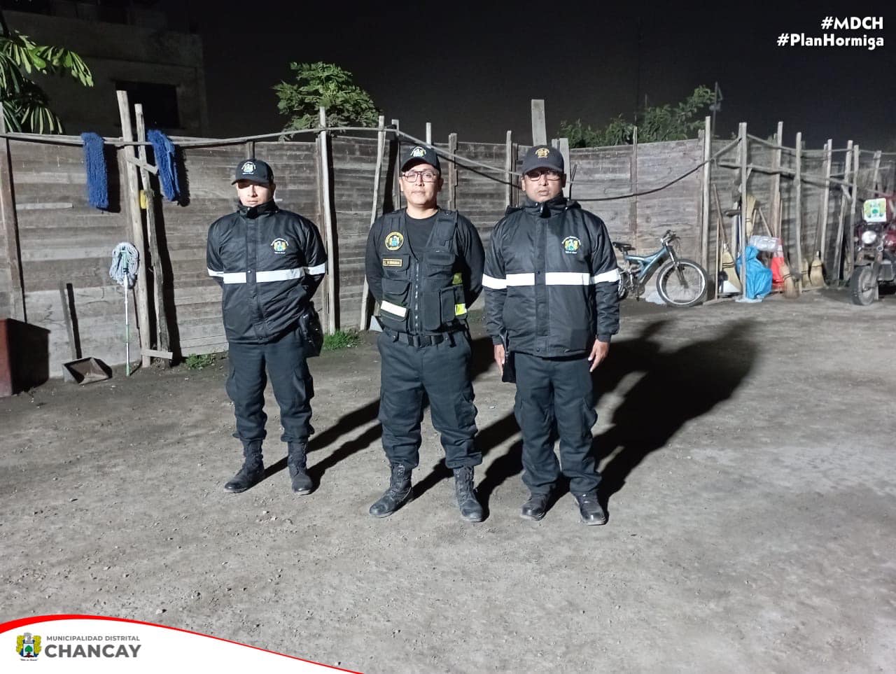 La seguridad ciudadana es un trabajo de equipo, y contamos con el apoyo y la colaboración de todos los ciudadanos de Chancay