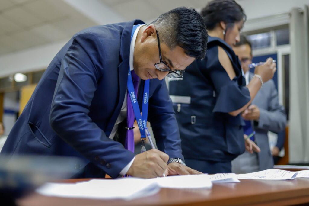 Firma de compromisos