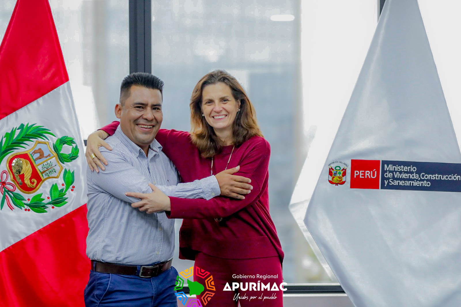 Gobernador Regional Percy Godoy se reunió con ministra de vivienda para destrabar proyectos de agua potable y alcantarillado