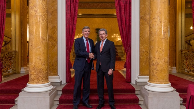 Embajador peruano y ministro británico presidieron recepción por el 200° aniversario de relaciones diplomáticas entre el Perú y Reino Unido
