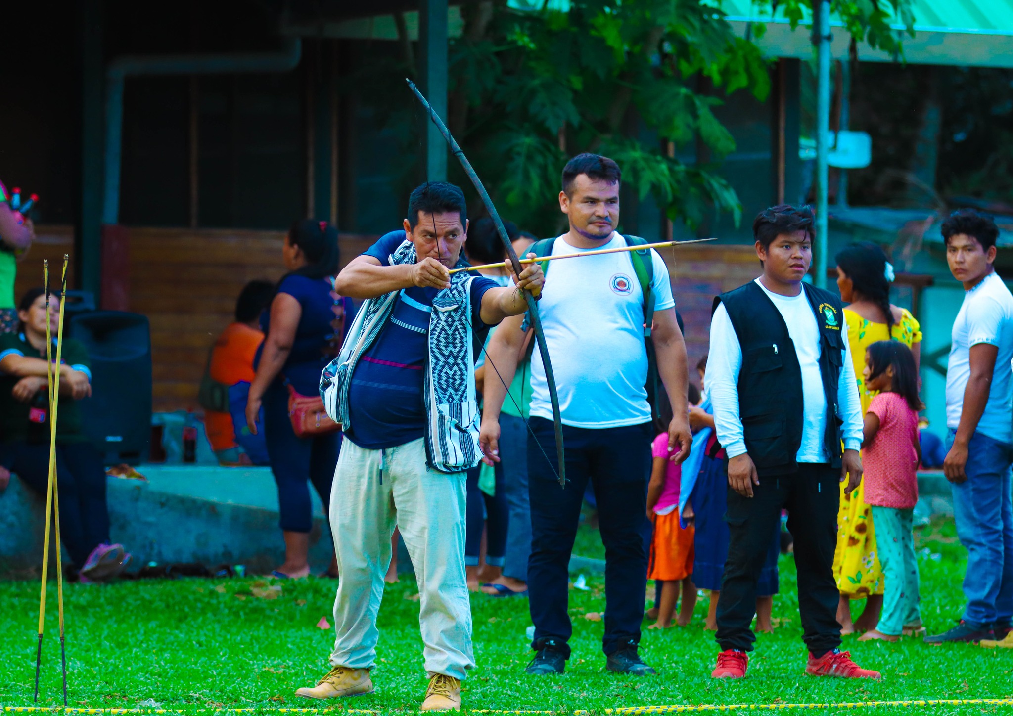 Gincanas por el 61 aniversario de camisea reunió a familias en una tarde llena de jolgorio