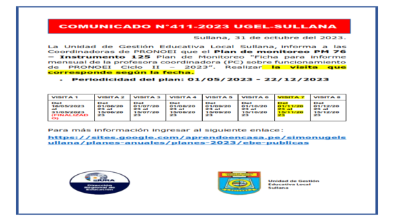 Comunicado Nº411-2023