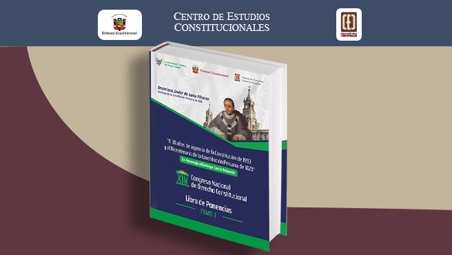 Magistrados del TC participarán en presentación del libro de ponencias del XIV Congreso Nacional de Derecho Constitucional